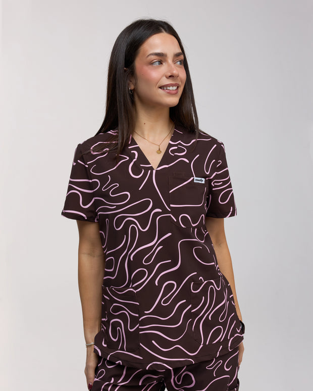 Women's Elevate Scrub Top