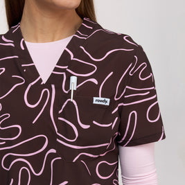Women's Elevate Scrub Top