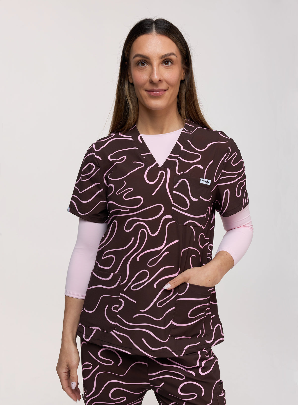 Women's Elevate Scrub Top